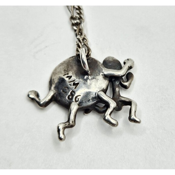 Dish and Spoon Charm Pendant Silver Charm Mother Goose Nursery Rhyme Jewelry... - Picture 3 of 8